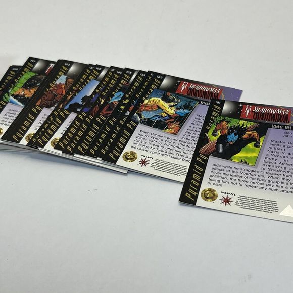 1994 Upper Deck Valiant Era 2 71 cards ranging from #181-260 Pyramid CV JD - Picture 4 of 5